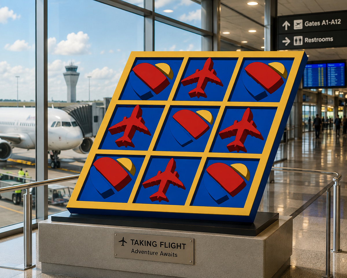 Tic Tac Toe - Aviation - Airport