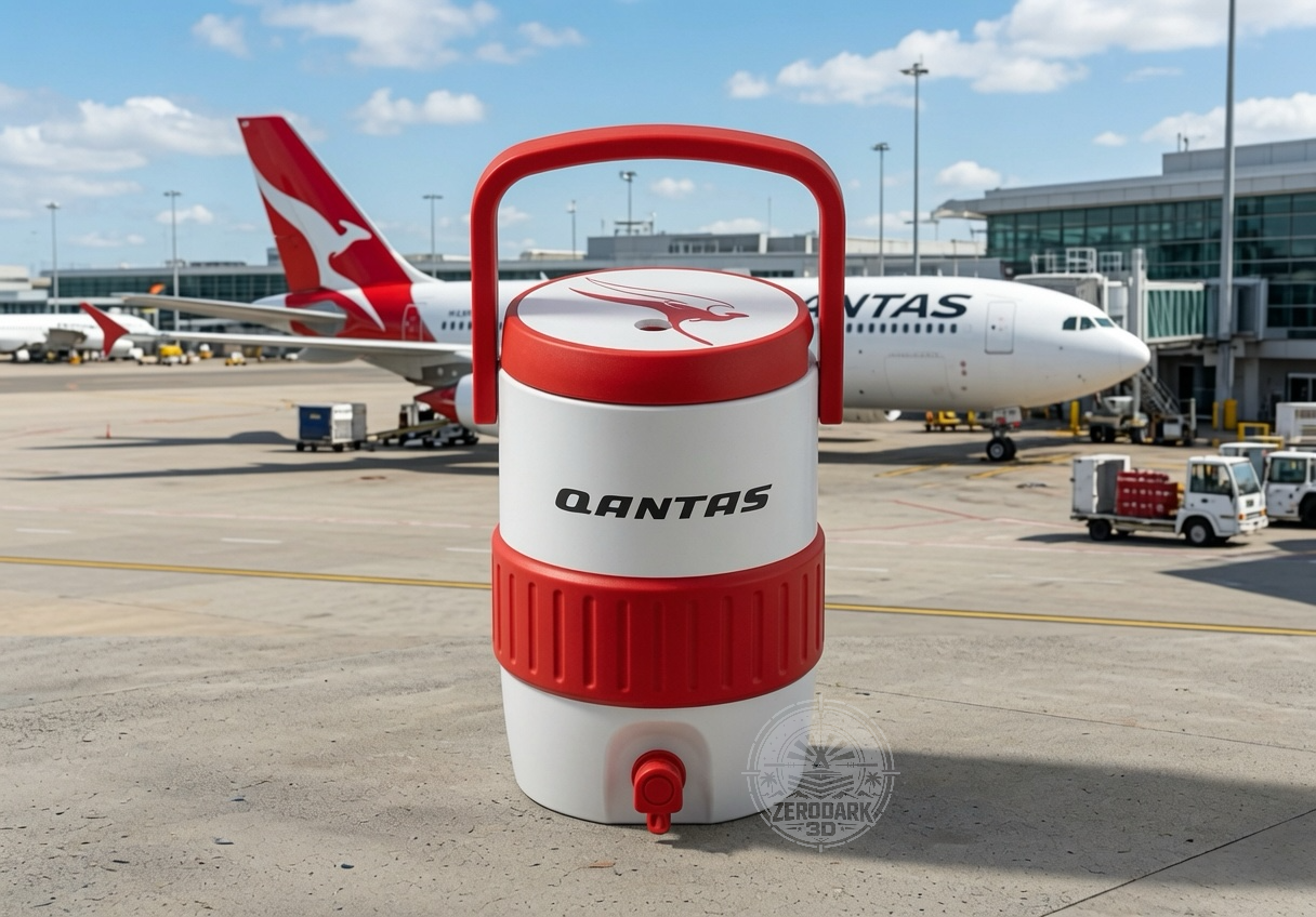 Aviation | 3D Printed Can Cooler STL File | 12oz Can Holder |